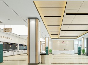医院玻镁板复合木纹钢质墙面板